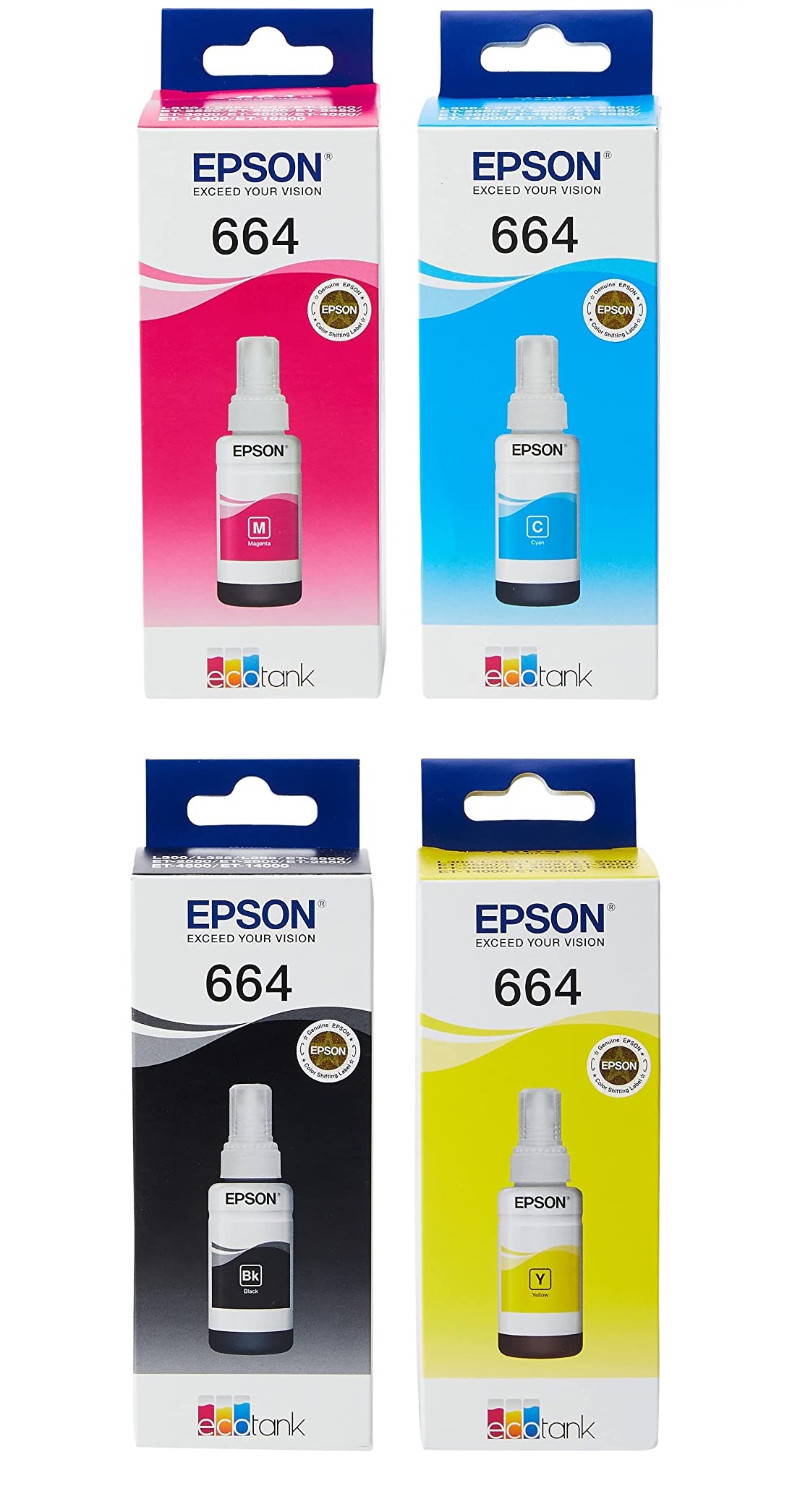  Epson T774 & T664